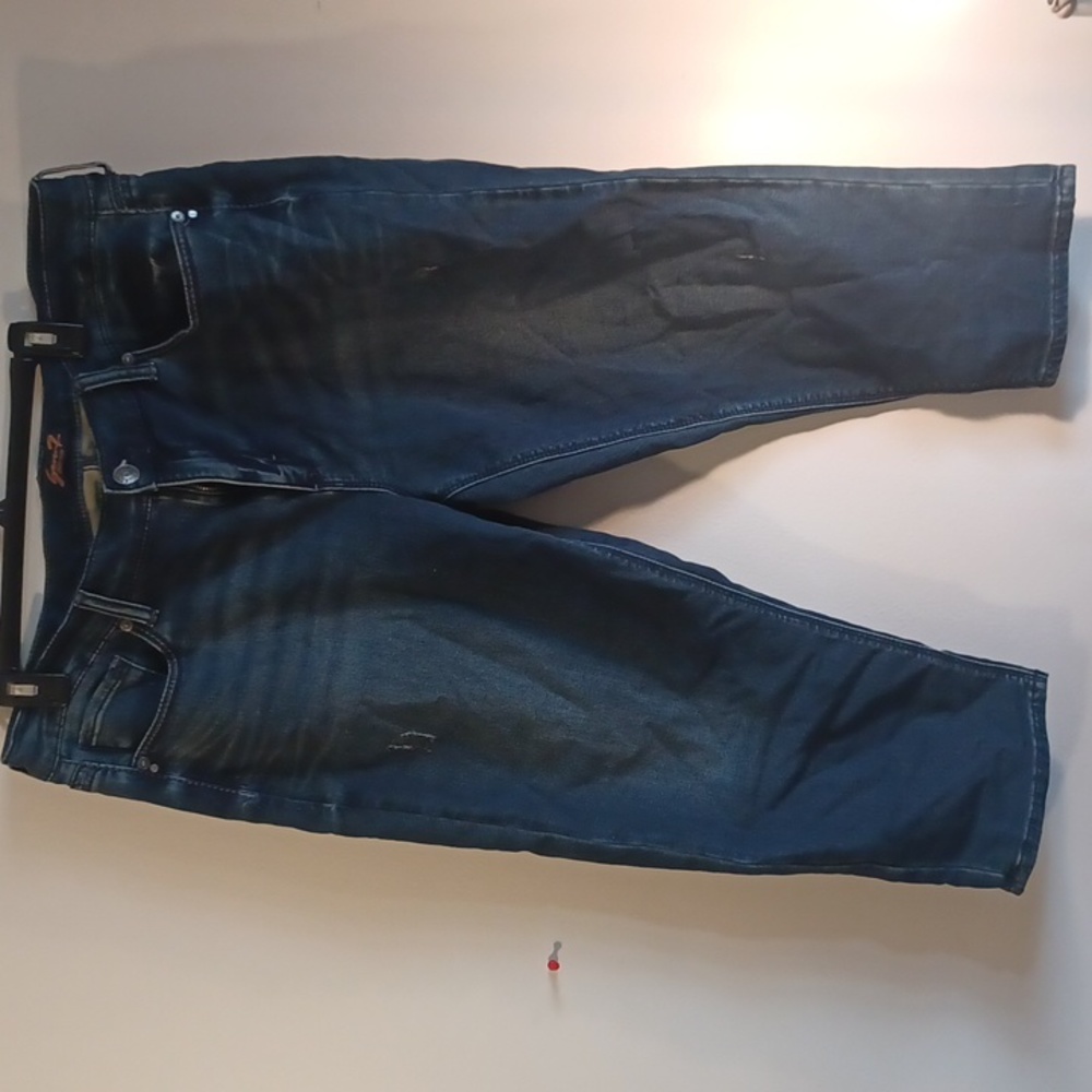 Seven7 girlfriend capri/ankle jeans